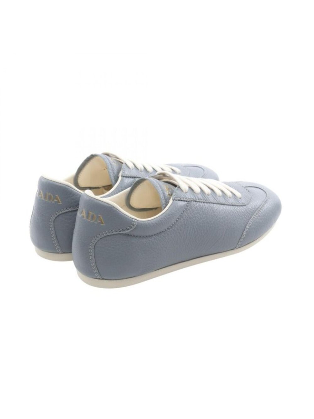 Prada Sneakers Leather Blue 6 - Picture 2 of 7